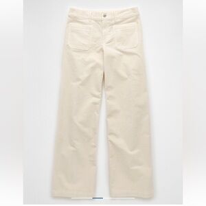 AE NWT Stretch Corduroy Low-Rise Baggy Wide-Leg Pant